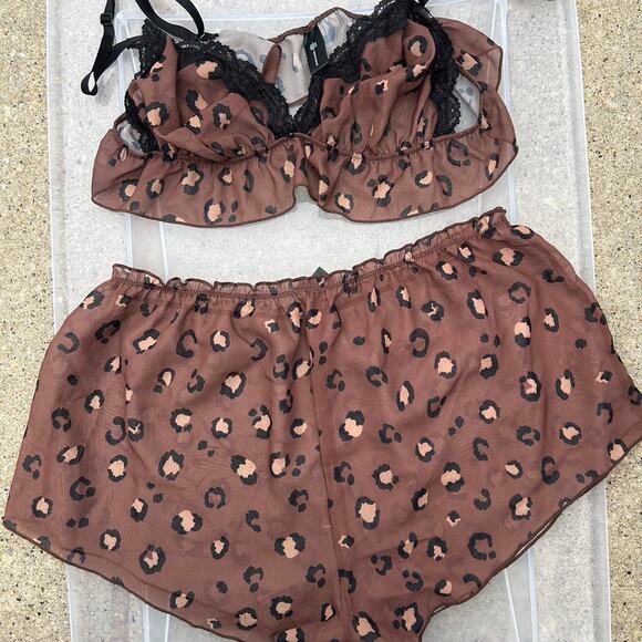 Brown and black leopard print - Picture 1 of 6